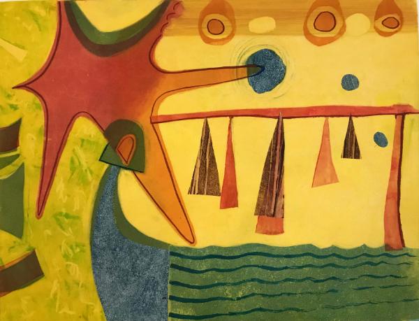 Noël Sandino- Contemporary Abstracts and Fine Art printmaking